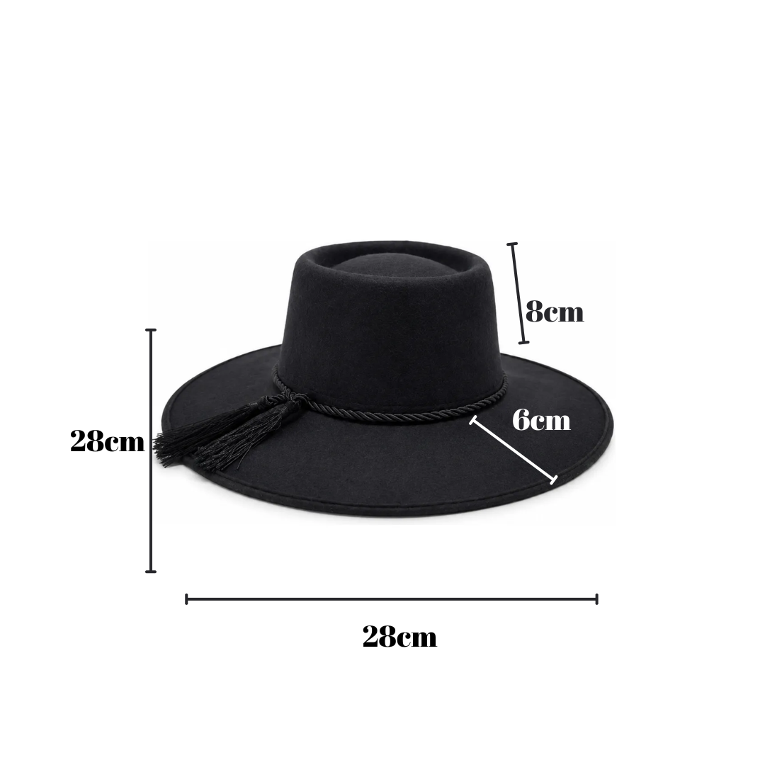 Sombrero Huaso Elegante Fiestas Patrias Adulto