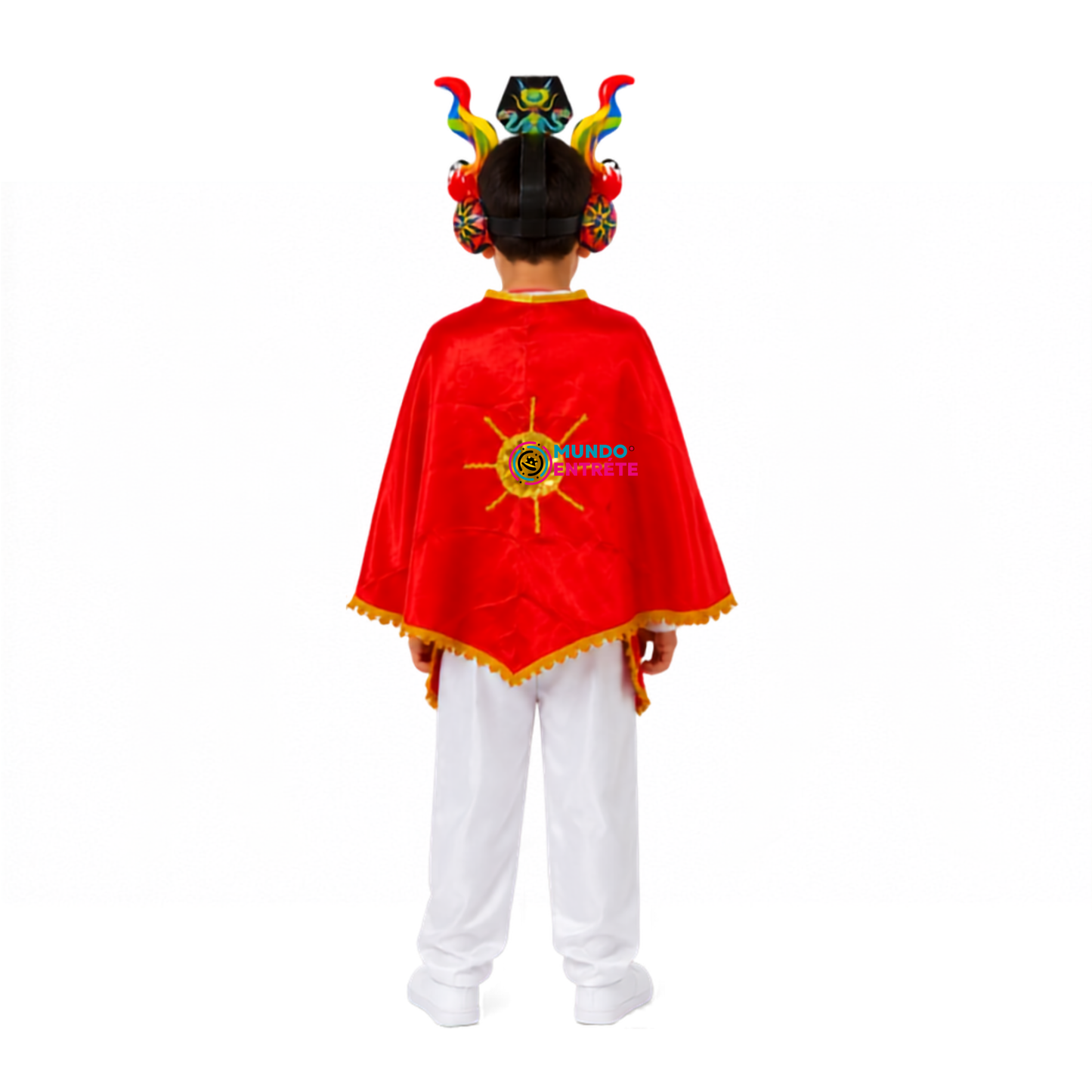 Traje Tirana Diablada + Mascara Niño