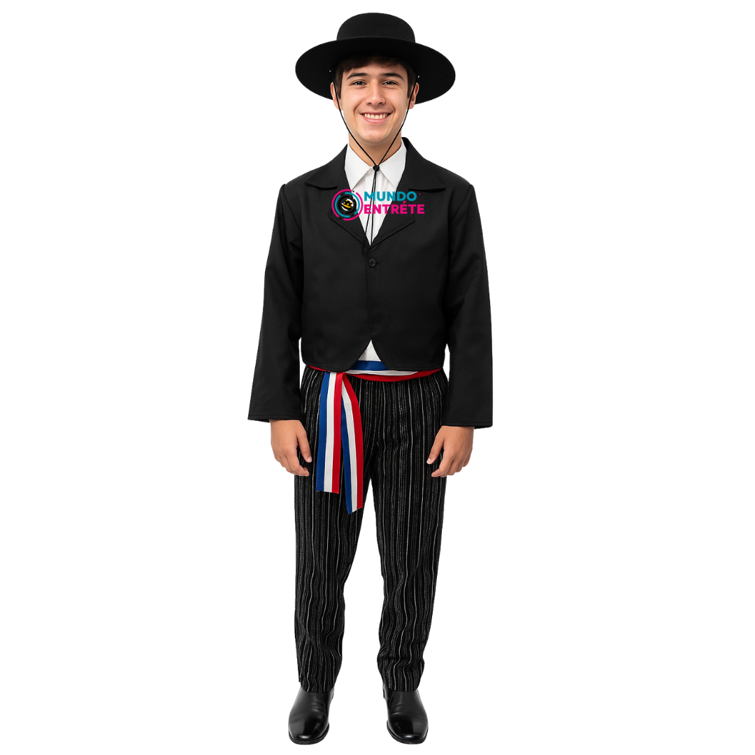 Huaso Adulto Huaso Campesino Traje Huaso Adulto Traje De Huaso