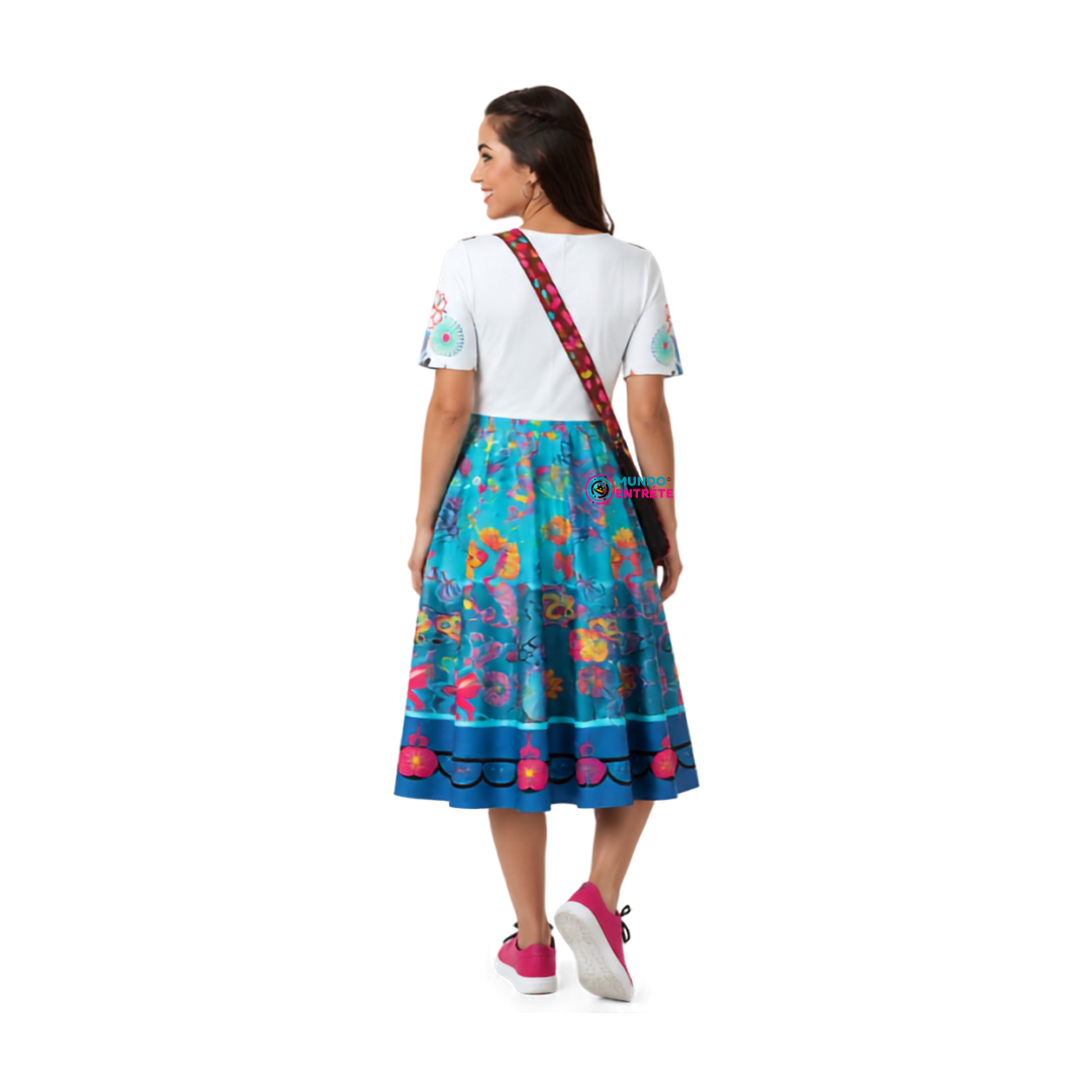 Disfraz Mirabel Para Mujer Vestido -- Encanto Madrigal