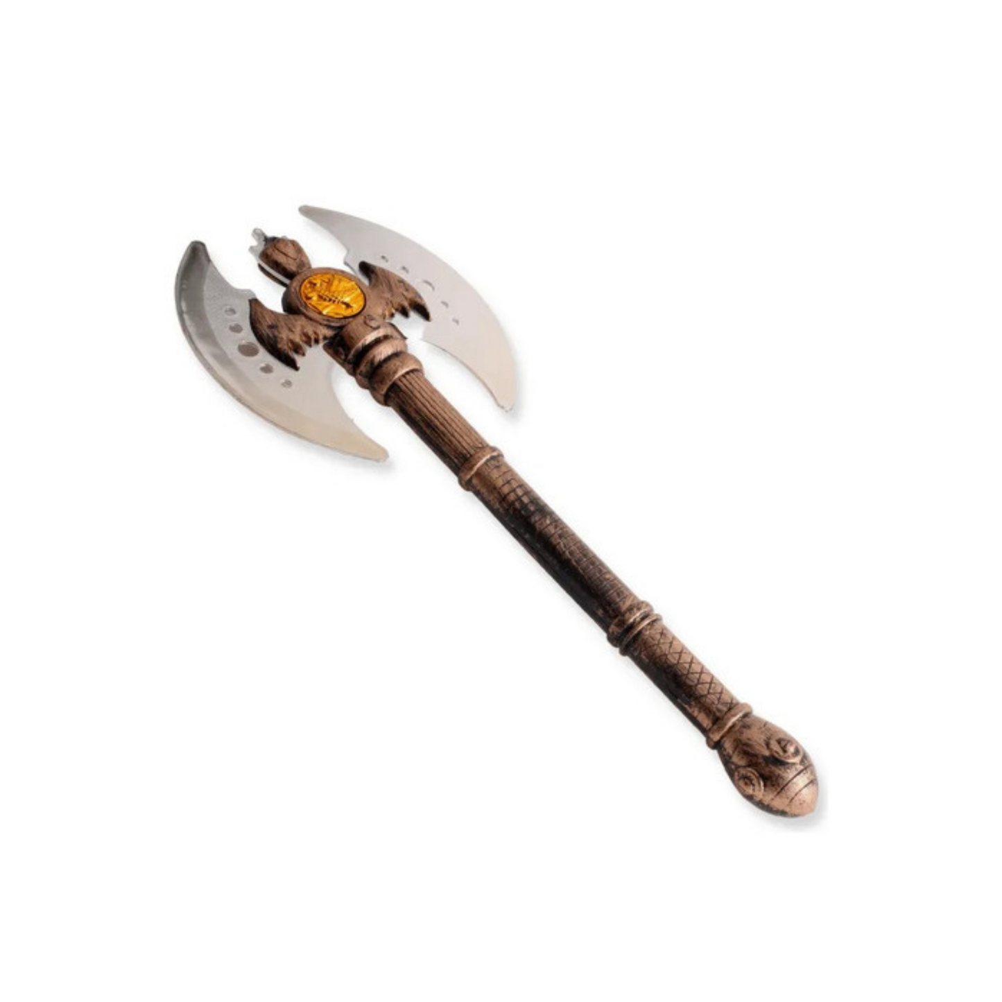 Hacha Falsa Guerrero Romano Y Vikingo - Cosplay Divertido Plata