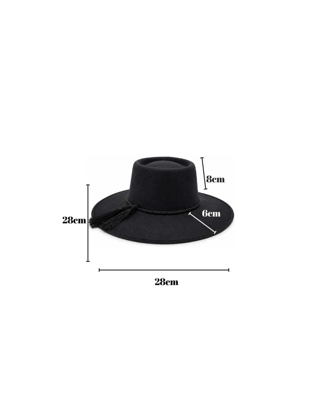 Sombrero Huaso Elegante Fiestas Patrias Infantil
