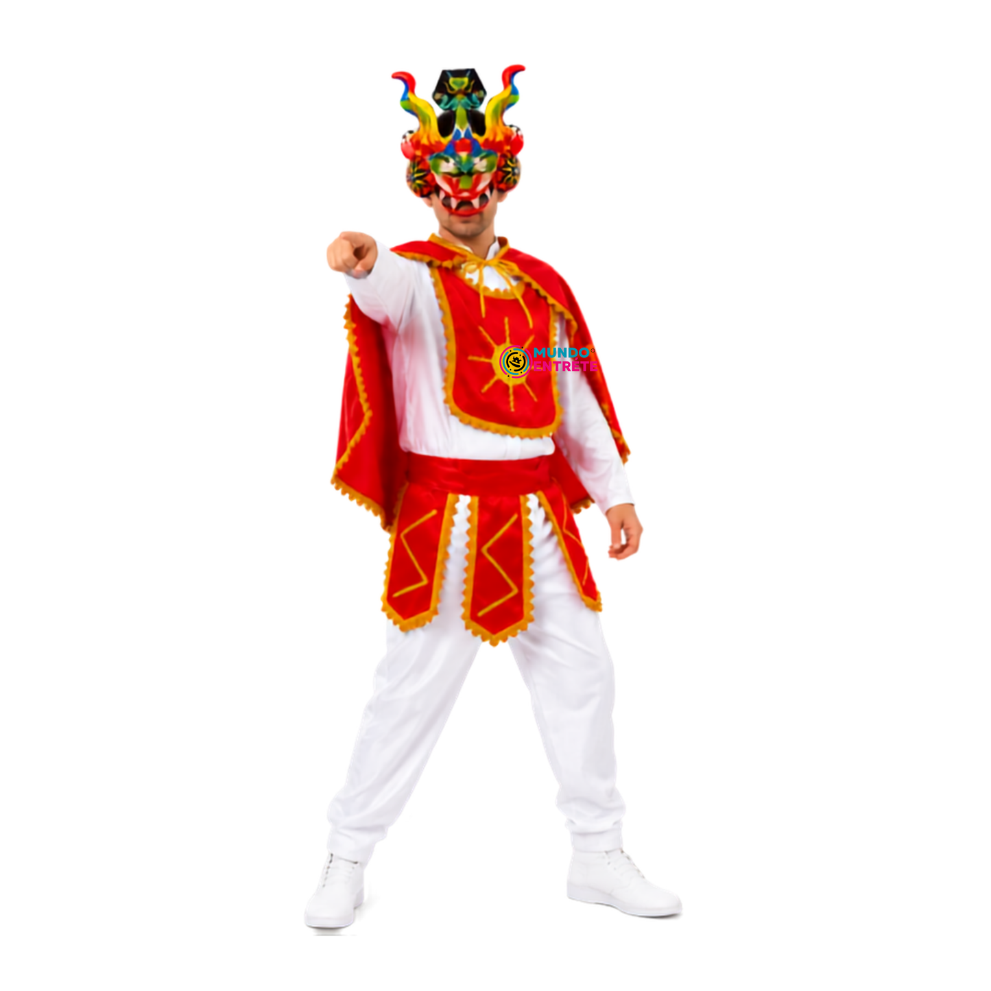 Traje Tirana Diablada + Mascara Adulto