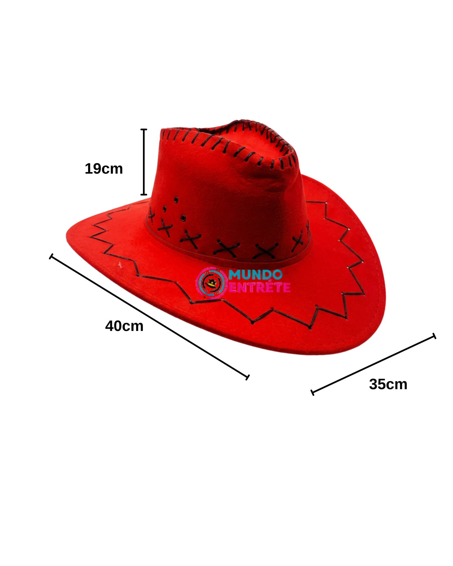 Sombrero Vaquero Clásico Adulto Cosplay