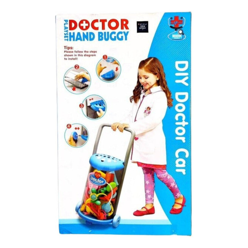 Maletin Carrito Doctor De Juguete, Set Medico Doctor Niños