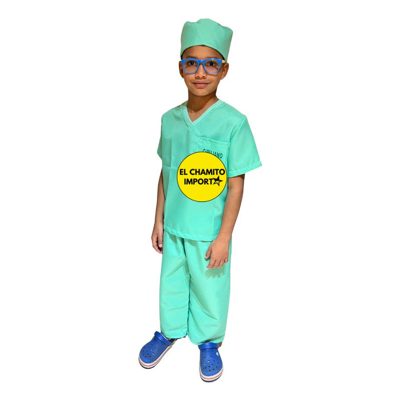 Disfraz Doctor Cirujano Profesiones Oficio Niños