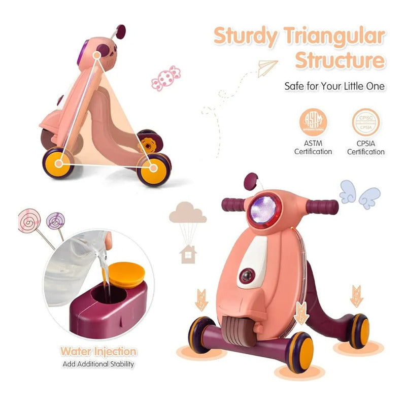 Andador Caminadora Correpasillo Interactivo Con Luces Musica