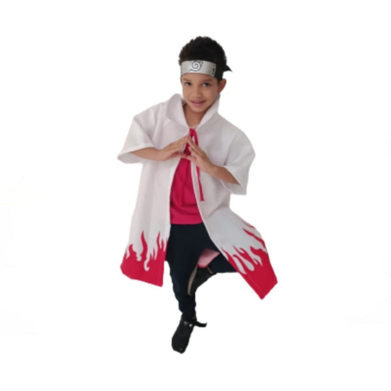 Capa Blanca Naruto Anime Niño