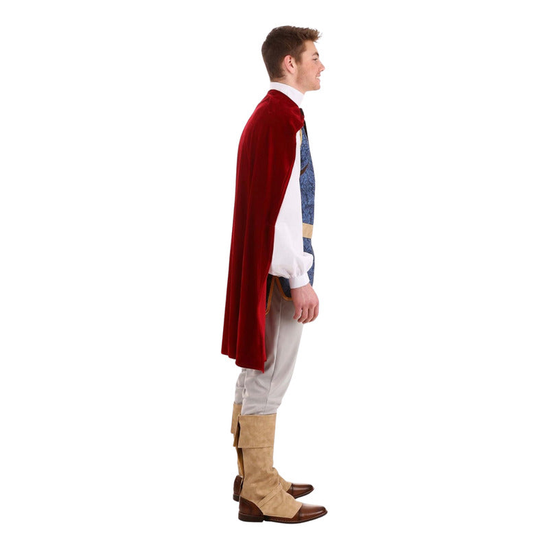 Dsfraz De Principe Hombre Adulto Cosplay Azul