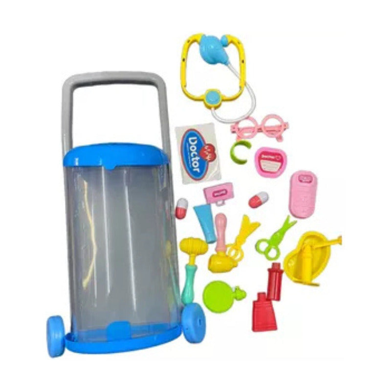 Maletin Carrito Doctor De Juguete, Set Medico Doctor Niños