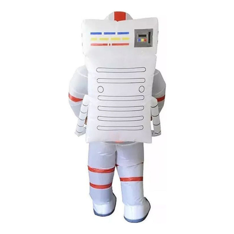 Disfraz Inflable De Astronauta Niño-adulto Blanco Niño-120-150cm