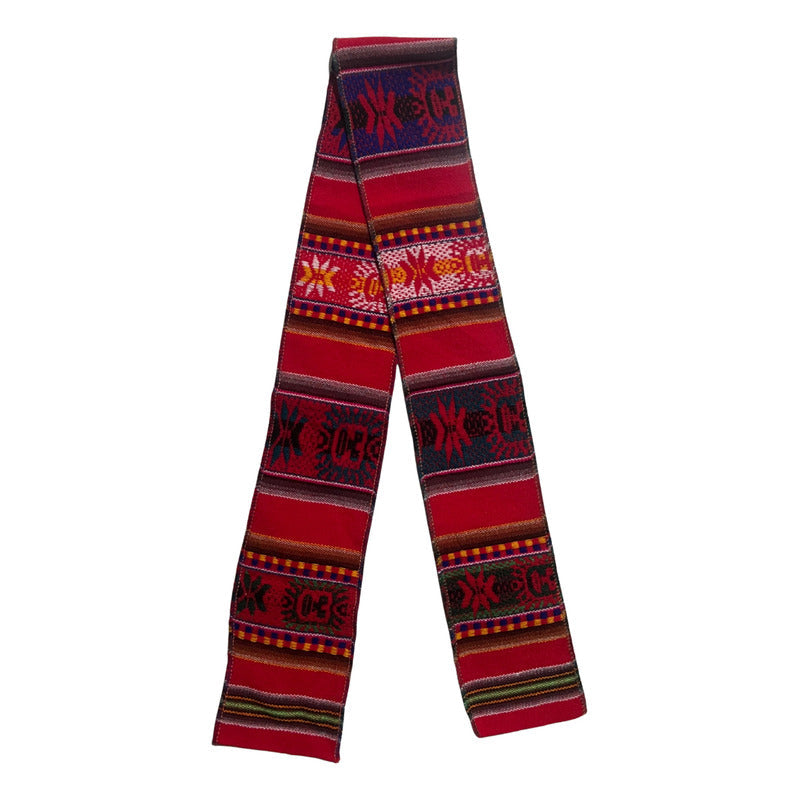 Faja Aguayo Nortino Fiestas Patrias Multicolor 10x120cm