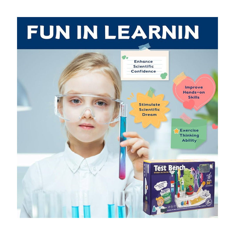 Jiguete Laboratorio Cientifico Juego Experimentos Para Niños