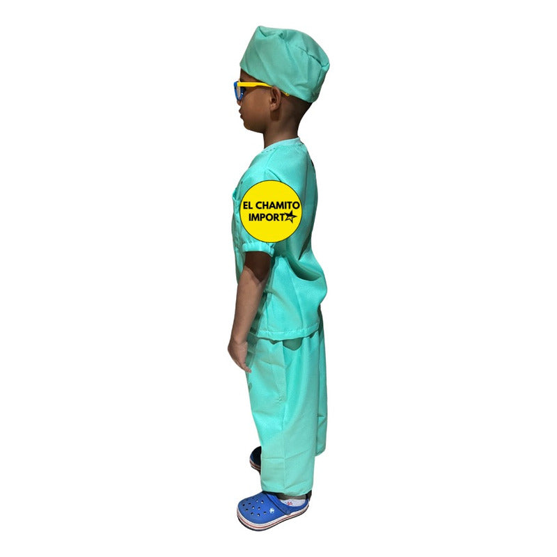 Disfraz Doctor Cirujano Profesiones Oficio Niños