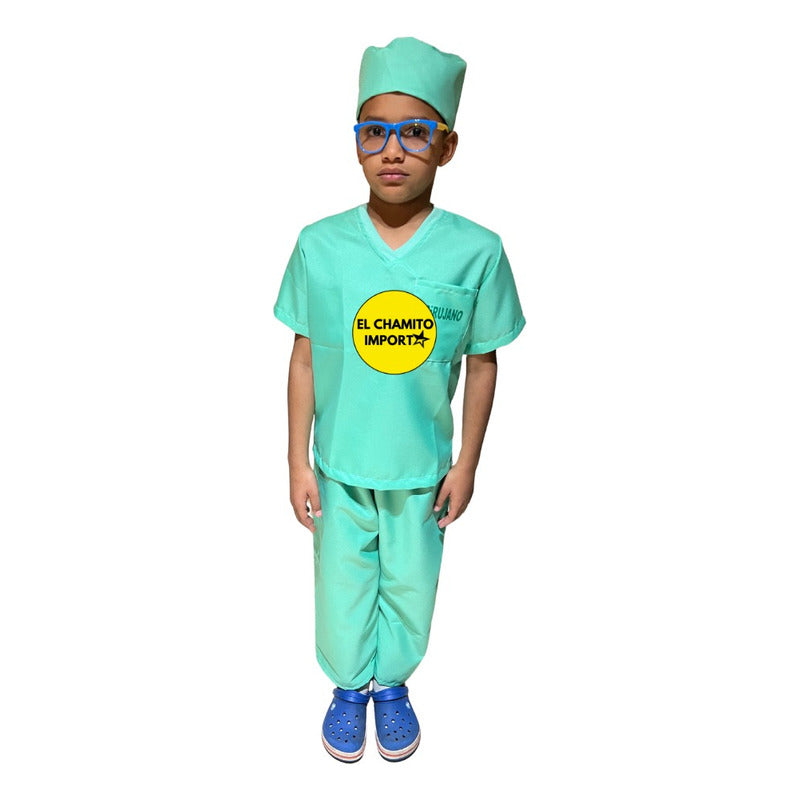 Disfraz Doctor Cirujano Profesiones Oficio Niños