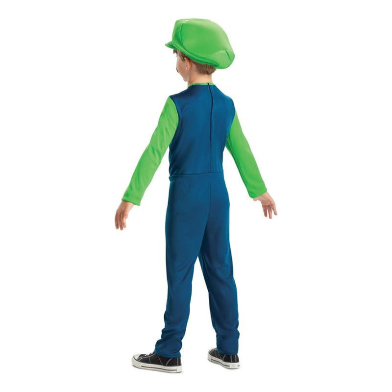 Disfraz Nintendo Super Mario Bross Y Luigi Fancy Para Niños