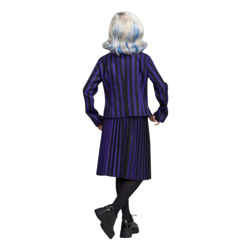 Disfraz Enid - Merlina Uniforme Purpura