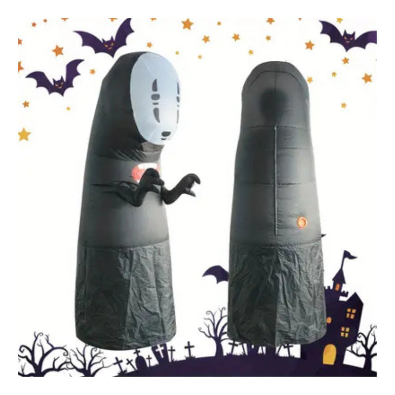Disfraz Inflable Para Adulto Halloween El Viaje De Chihiro Kaonashi Sin Cara