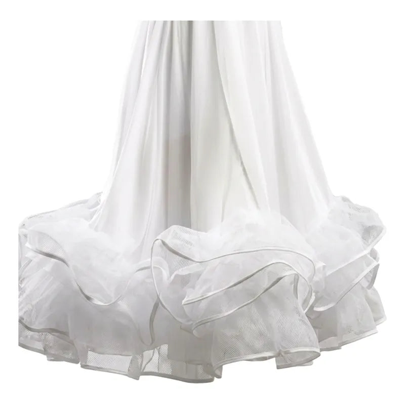 Falso 3 Capas Para Vestido Mujer