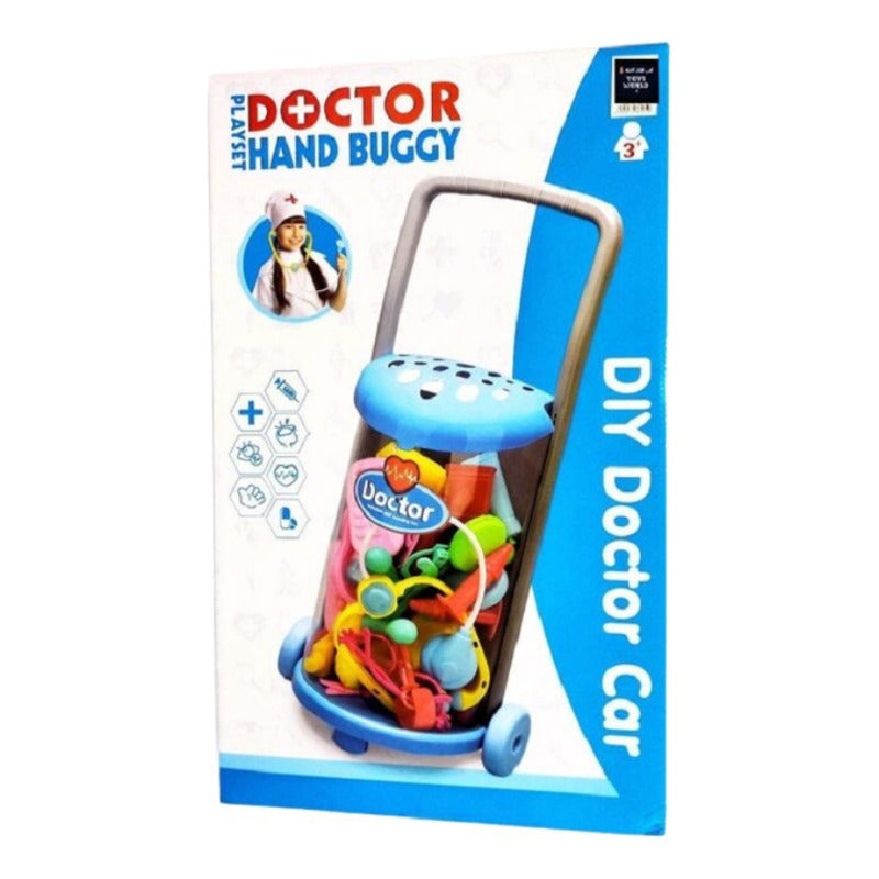 Maletin Carrito Doctor De Juguete, Set Medico Doctor Niños