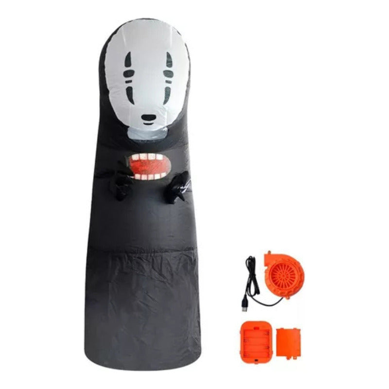 Disfraz Inflable Para Adulto Halloween El Viaje De Chihiro Kaonashi Sin Cara