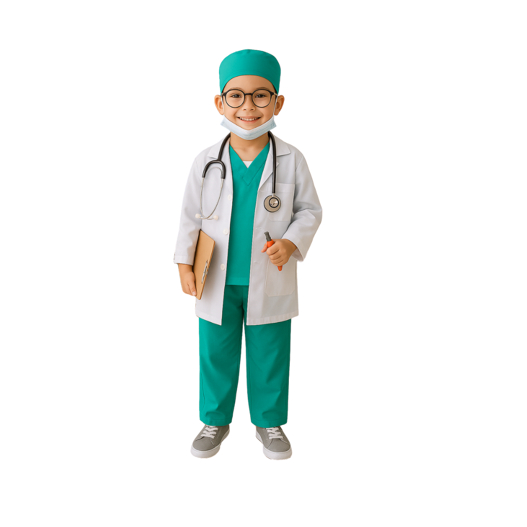 Traje De Doctor Para Niños