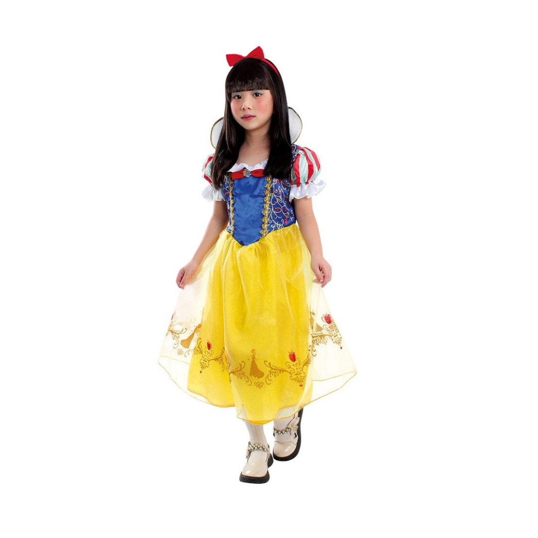 Disfraz Vestido Princesa Blancanieves Niña