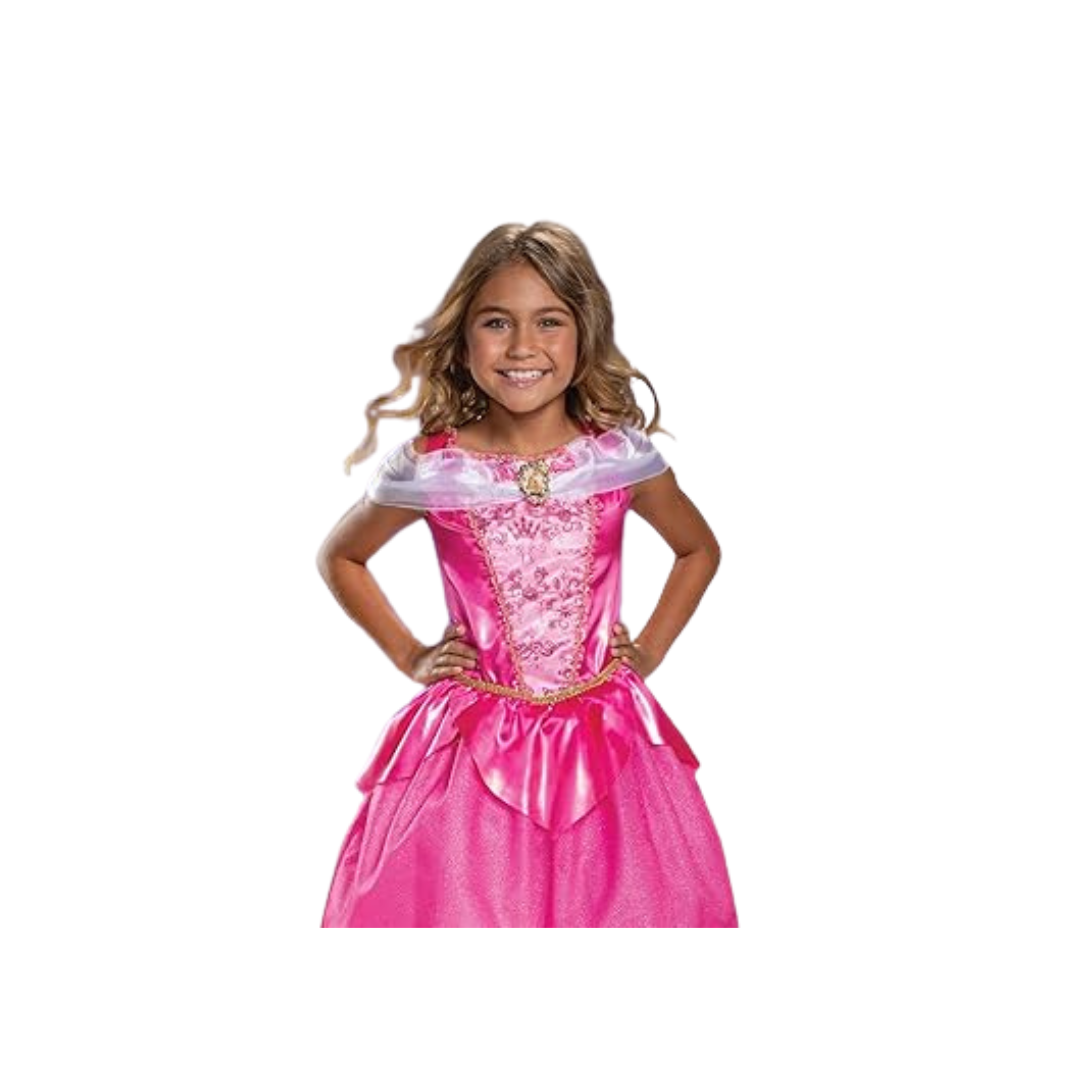 Disfraz De Princesa Aurora Bella Durmiente Original Disney Niñas