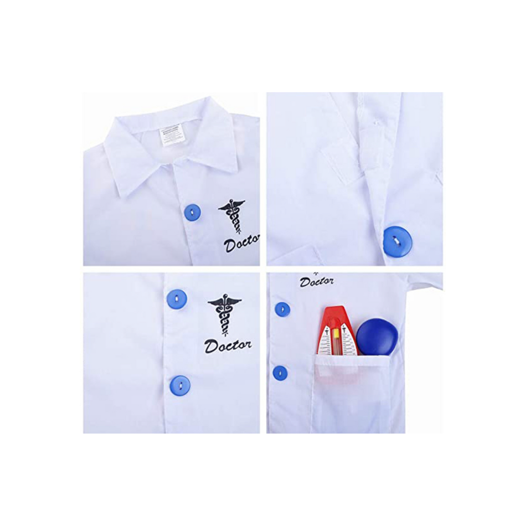 Disfraz Doctor Dentista Para Niños + Accesorios