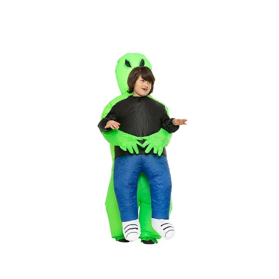 Disfraz Marciano Inflable Alien Infantil 120-150cm