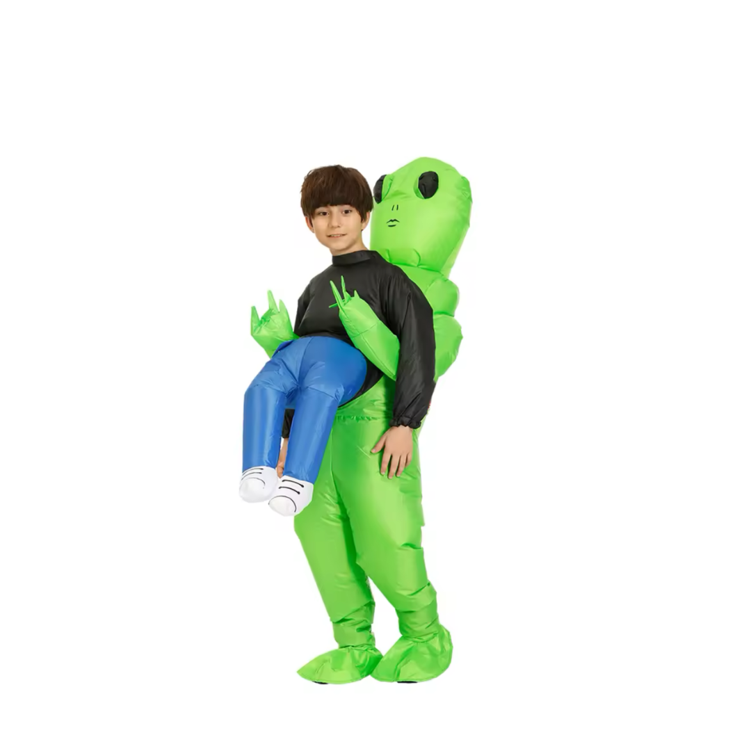 Disfraz Marciano Inflable Alien Infantil 120-150cm