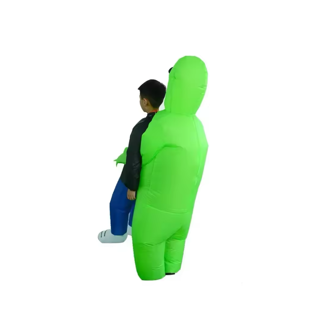 Disfraz Marciano Inflable Alien Infantil 120-150cm