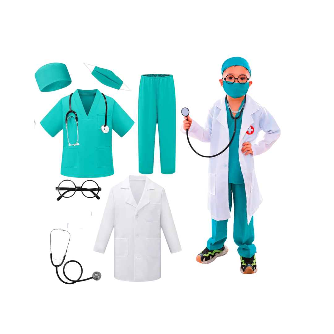 Traje De Doctor Para Niños