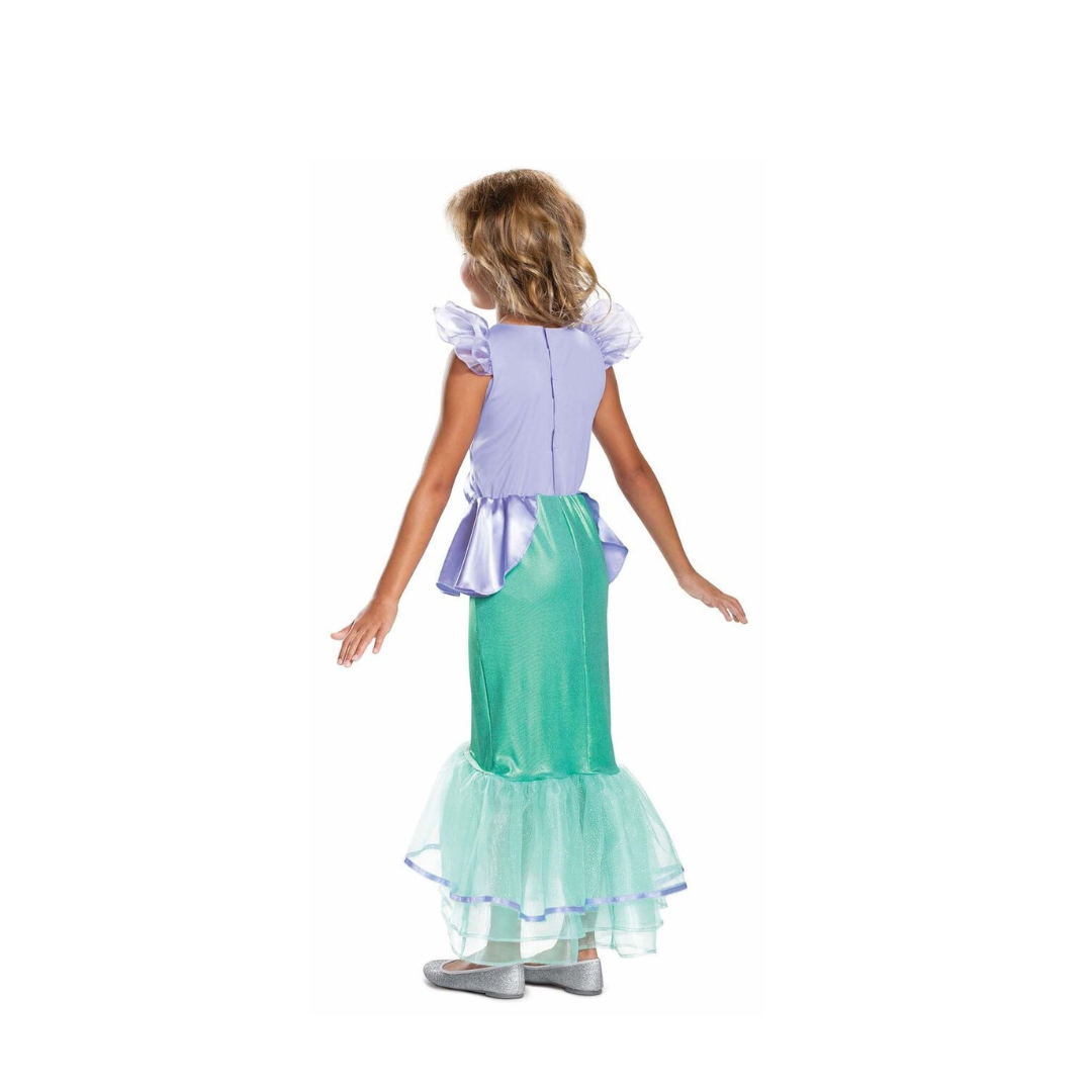 Disfraz De Princesa Ariel Sirenita Original Disney Niñas