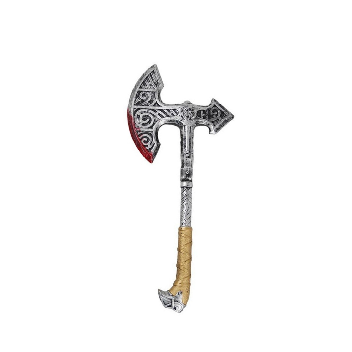Hacha Falsa Guerrero Romano Y Vikingo - Cosplay Divertido Plata