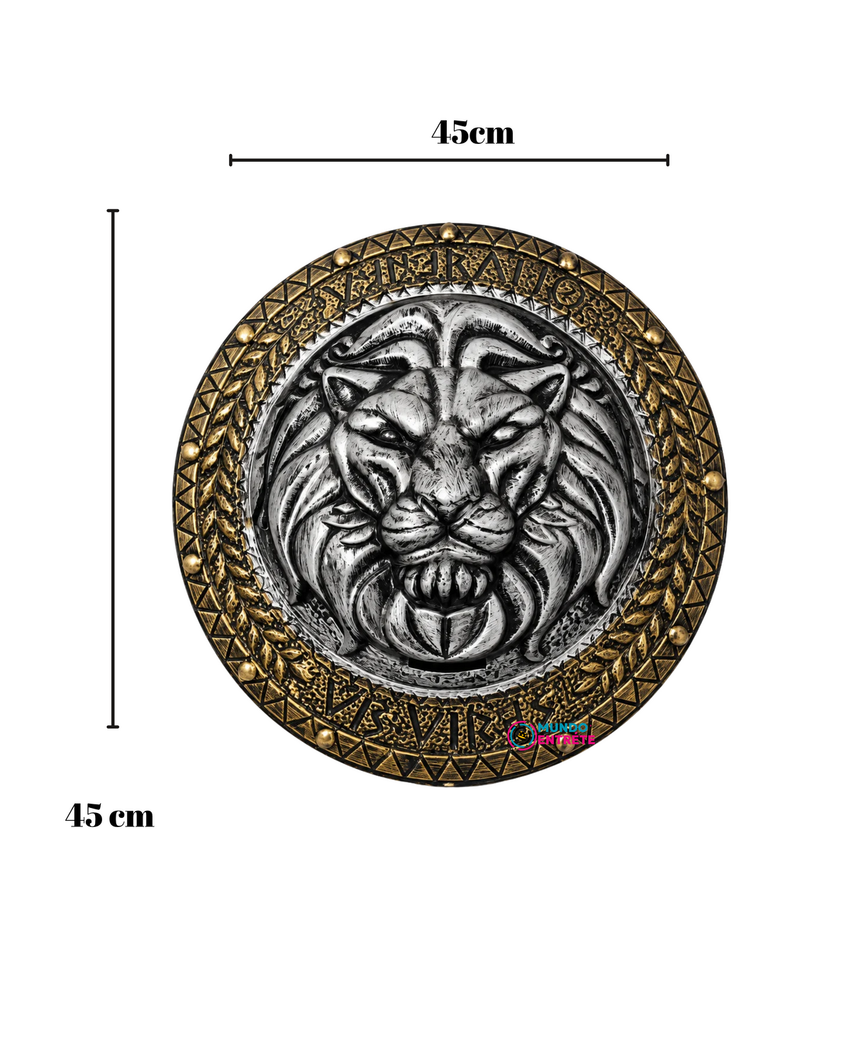 Escudo Leon Medieval + Espada para cosplay