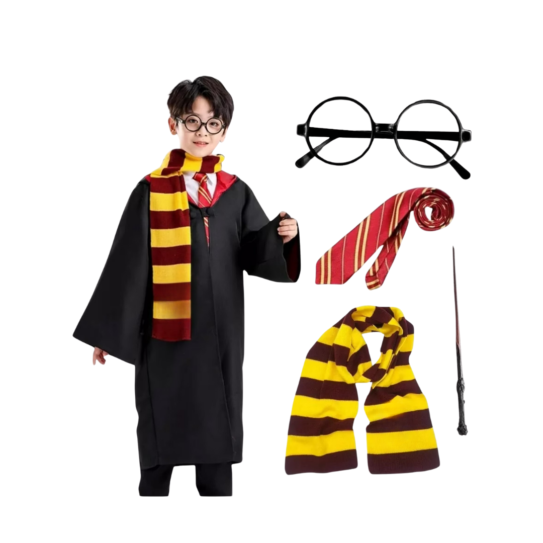 Capa Corbata Bufanda De Harry Potter Disfraz Cosplay Niños