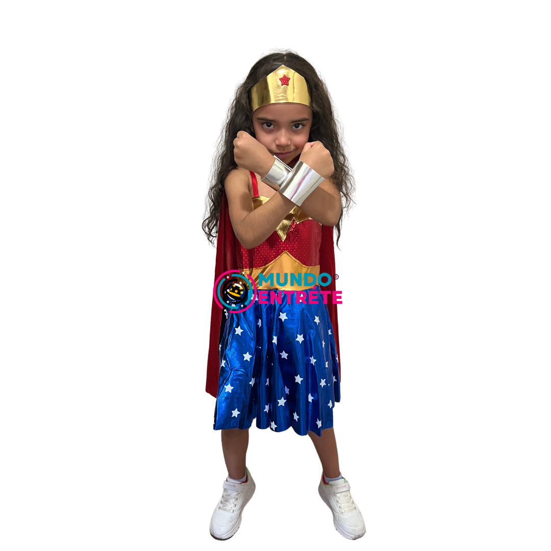 Disfraz Mujer Maravilla Niña