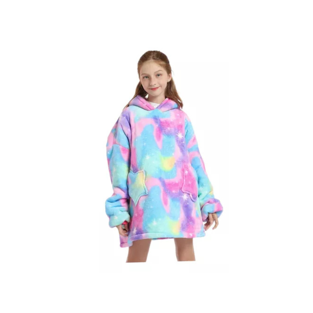 Maxi Poleron Capucha Chiporro Animales Niños
