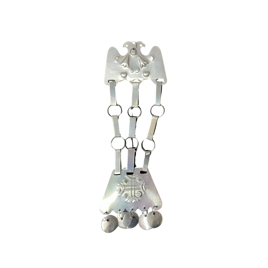 Accesorio Trapelakucha Trarilonco Mapuche Mujer Metalico
