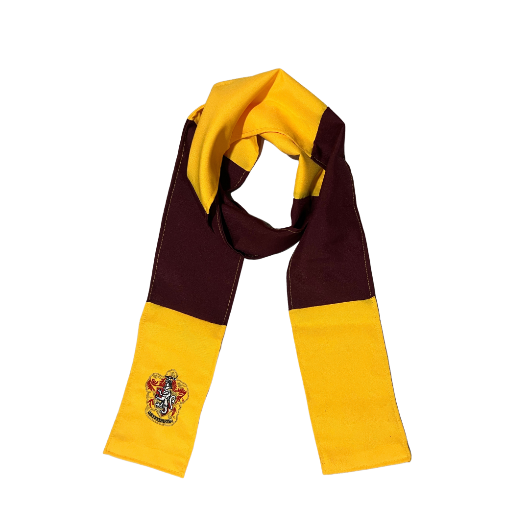 Disfraz Harry Poter Capa + Bufanda +Lentes Con Insignia para Adulto