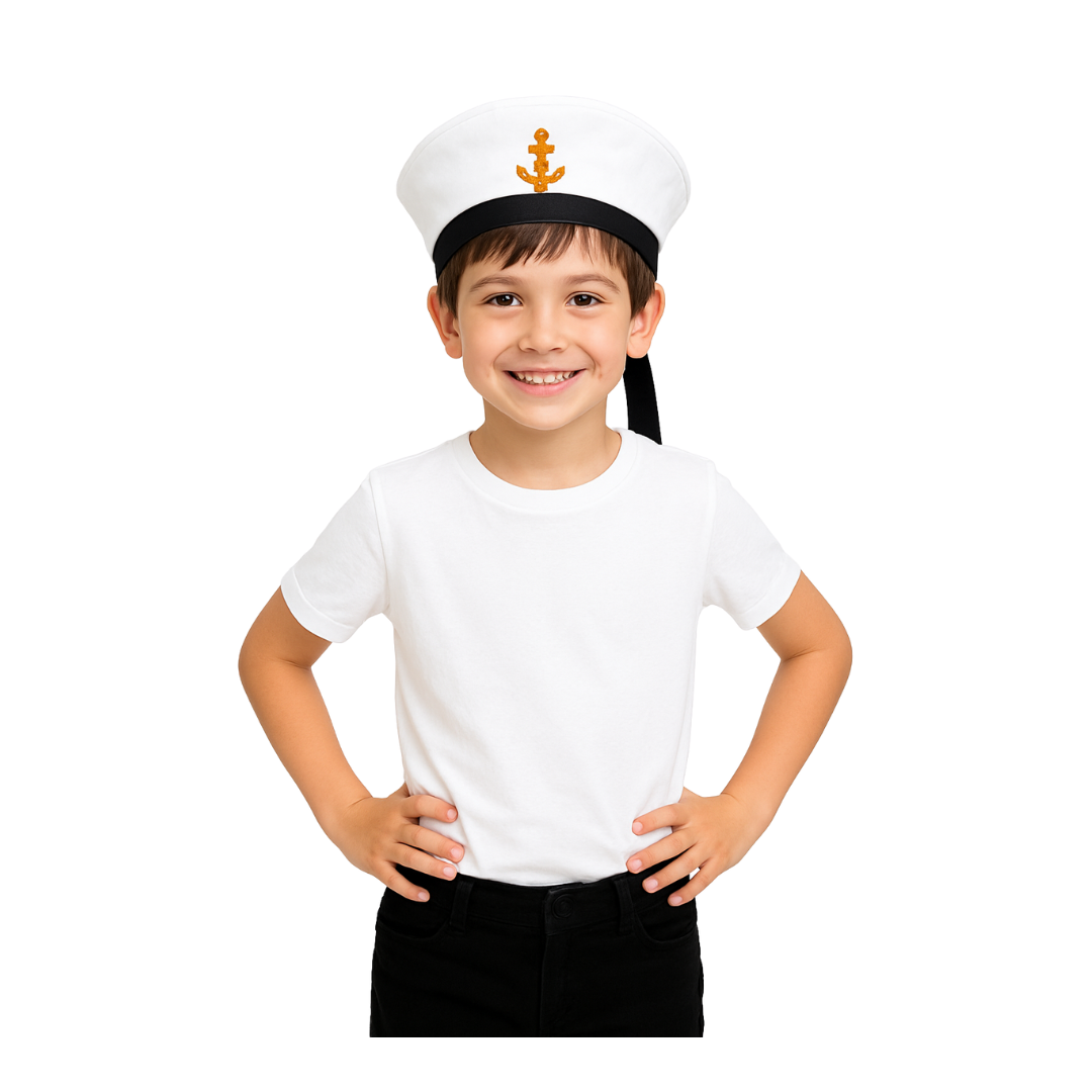 Gorro Marinero Para Disfraz