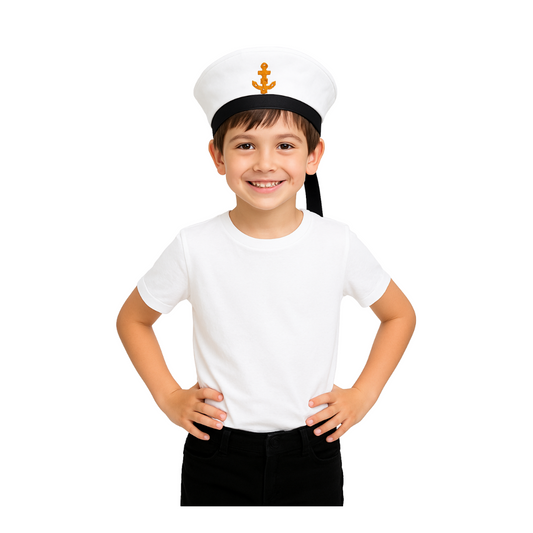 Gorro Marinero Para Disfraz