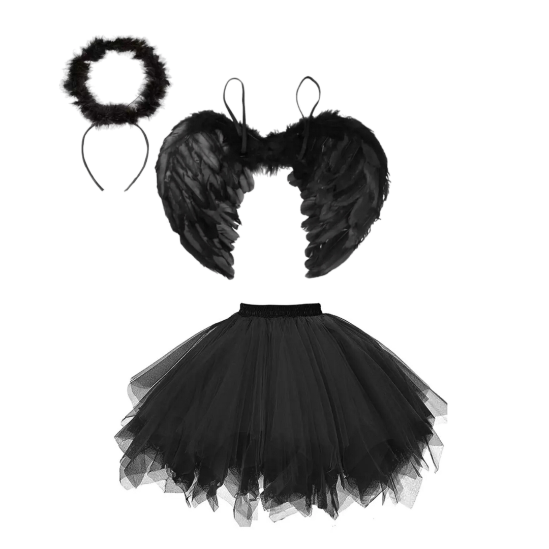 Disfraz Angel Cosplay Halloween Niña Mujer