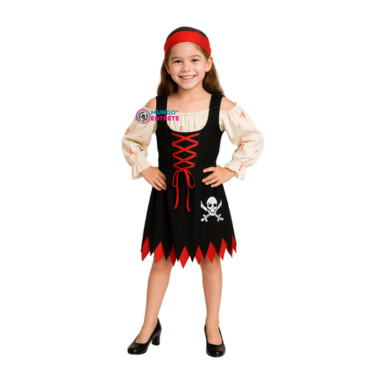 Disfraz Pirata Niña