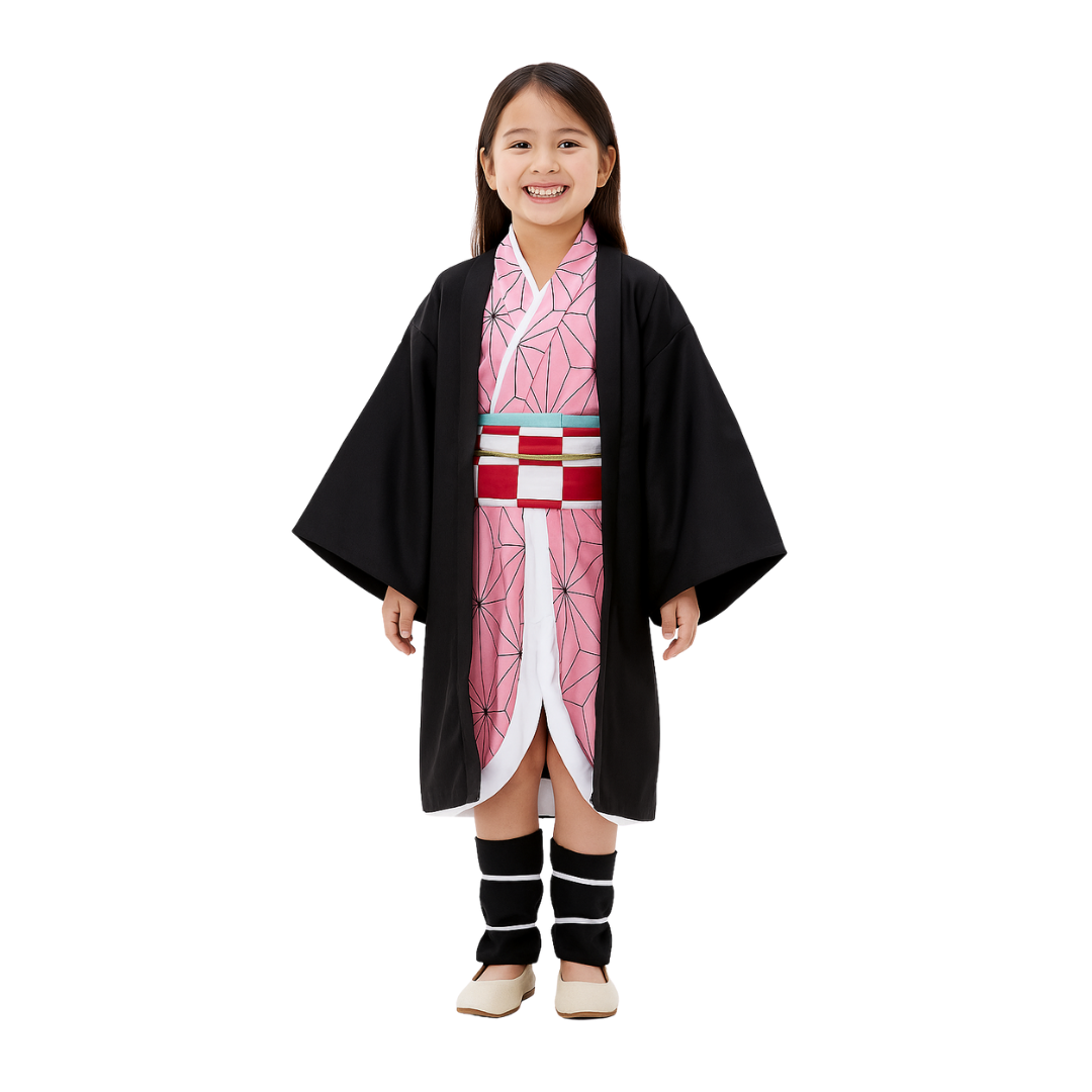 Disfraz Nezuko Cosplay Halloween Niños