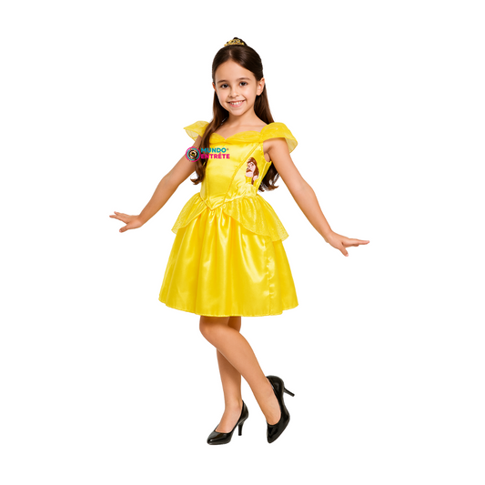 Disfraz de la Princesa Bella de Disney original para Niñas