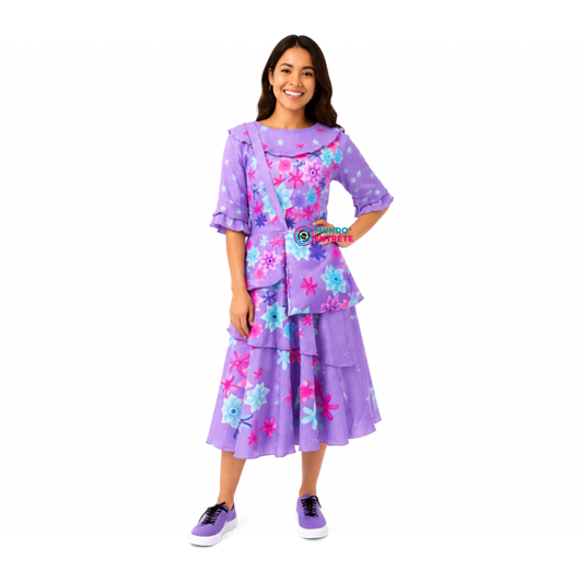 Disfraz Isabel para mujer vestido - Encanto Madrigal