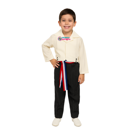 Traje Huaso Niño Fiestas Patrias, Chaqueta - Pantalon - Faja