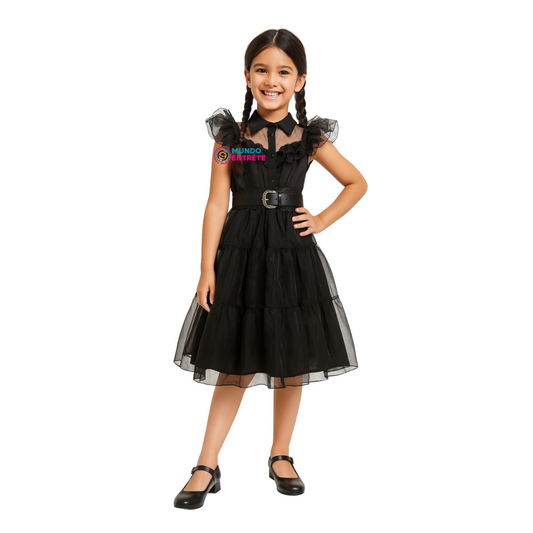 Vestido Merlina Adams